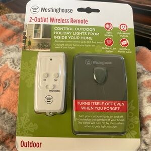 Westinghouse 2-Outlet Wireless Remote for Outdoor Lights